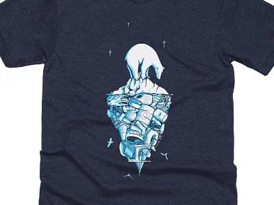 Tip Of The Iceberg at Cotton Bureau climate climate change crude oil environment global warming iceberg polar bear t shirt tee