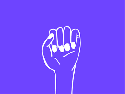 Time's up feminism fight fist illustration timesup