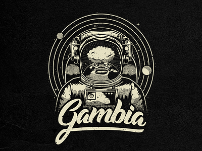 Astronaut apparel astronaut band explosion merch universe vector