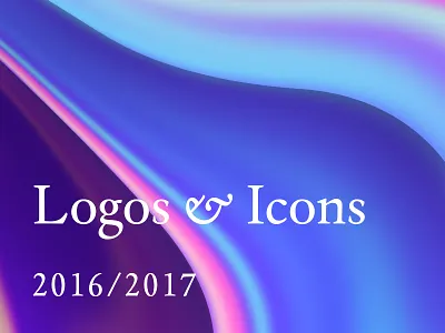 Logos & Icons 2016/2017 brand branding collection icons identity logos mark