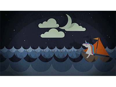 1000 Likes after effects animation illustration skillshare unicorn