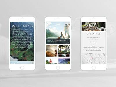 Lifestyle Brand Content Website culinary homepage lifestyle masonry grid mobile modular design responsive ux ux design web design