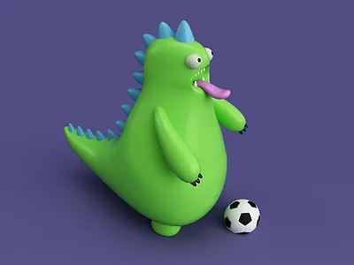 Lagartijo 3d 4d character cinema design illustration render