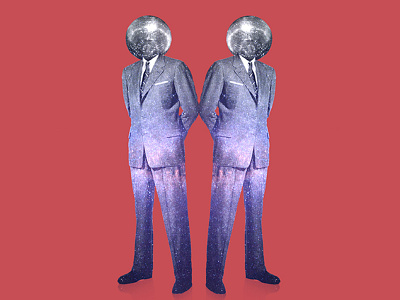 Disco Town album cover disco ball lp weisman