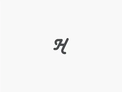 Lonely Little H brand identity branding h icon letter logo mark type