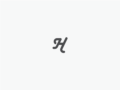 Lonely Little H brand identity branding h icon letter logo mark type