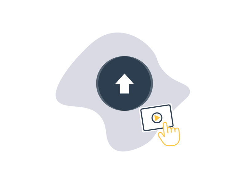 Drag and Drop after effects animation drag and drop illustration upload vector