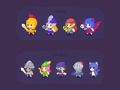 heros&soldiers hero illustration soldier