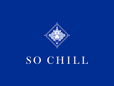 So Chill Identity Design branding custom type font design logo logotype type design typography