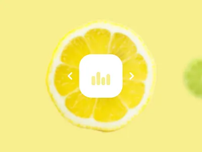 010 fruits&colors – lemon 365interactions akawizzard animation card interface microinteraction ui ux