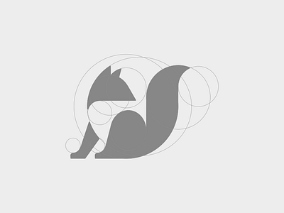 Fox grid animal design fox grid identity illustration logo logotype mark symbol