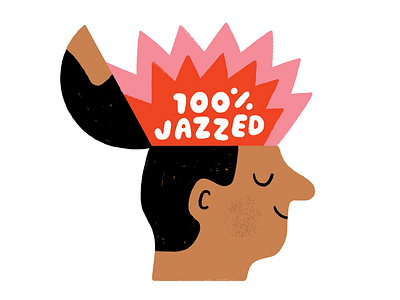 SUPER CHARGE Your Motivation for 2018! creative pep talk creativity design illustration jazz lettering