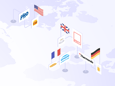 Brand mapworld brand drapo england flags france germany icons isometric map symbole usa world