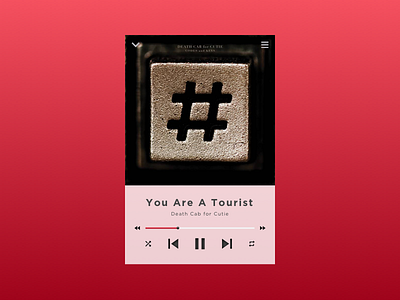 Daily UI #009: Music Player daily ui dailyui dailyui009 mobile app ui ui design