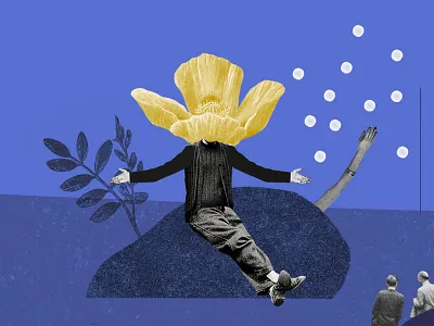 Bachibouzouk 02 collage ecology flower illustration plant