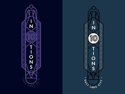 In10tions Vertical Lockup alignment lockup logo massage therapy vertical