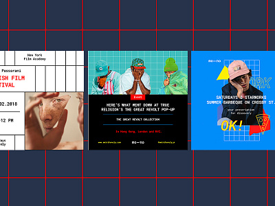 Mono Social Media Kit blog color facebook icons instagram kit lifestyle model social media template web