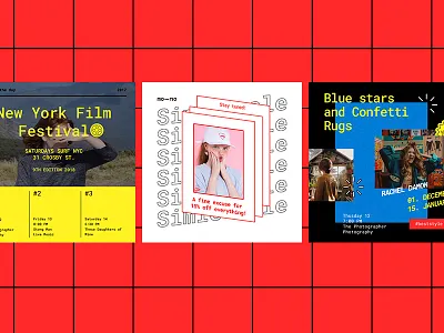 Mono Social Media Kit blog color facebook icons instagram kit lifestyle model social media template web