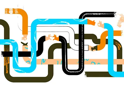 Freelancers Guide blog hand illustration