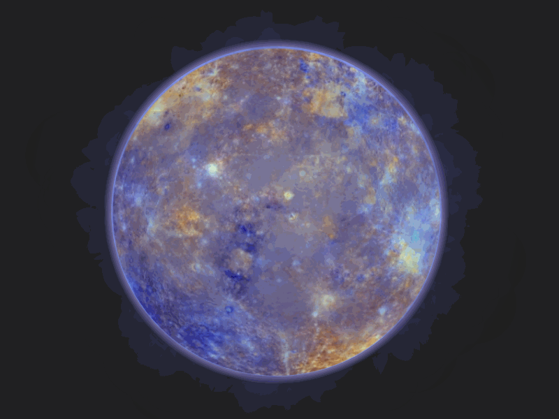 mercury after effects dust effect mercury sketch space