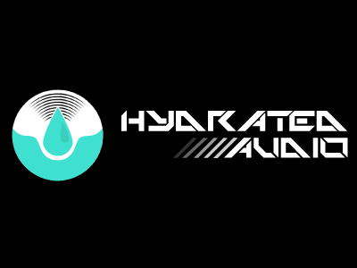 Hydrated Audio - Logo/Emblem Design adobe illustrator adobe photoshop business logo company logo corporate logo design dj logo graphic design icon design logo design photoshop. professional logo start up logo