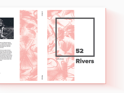 52 Rivers Book Cover 52 rivers book cover design fly fishing