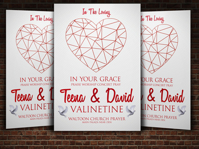 Valentine’s Day Flyer business business flyer clean company corporate business flyer valentines day flyer