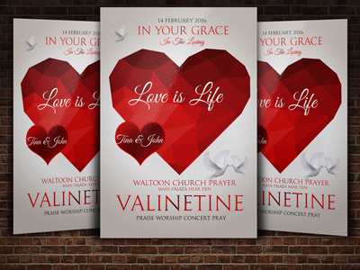 Valentine’s Day Flyer business business flyer clean company corporate business flyer valentines day flyer