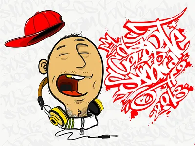 Da Color Syndicate character drawing graffiti illustration painting