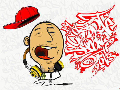 Da Color Syndicate character drawing graffiti illustration painting