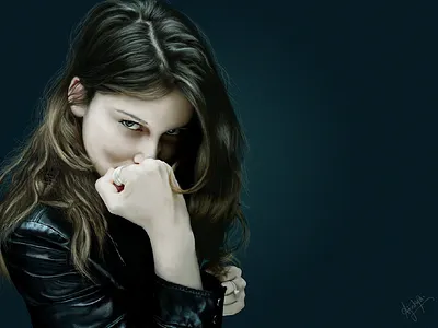 Digital Painting digital digital pad digital painting face painting photoshop