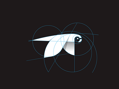 Parrot Grid animal animal logo bird bird logo colorful flying bird gradient logo grid logo logo grid parrot parrot logo