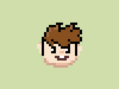 Boy 8 bit 8 bit emoji boy retro