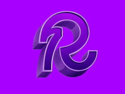 128/365 R graphism handlettering illustration ipad lettering lettrage logotype procreate type typography