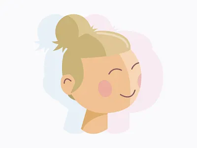 Self Portrait design digital flat illustrator portrait self vector