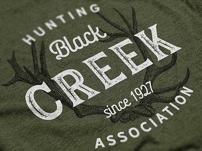 Sample from our hunting illustration set badge engraving hunting illustration logo retro vector vintage