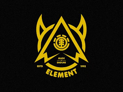 Element Skateboard Company concept element element brand element skateboards skate