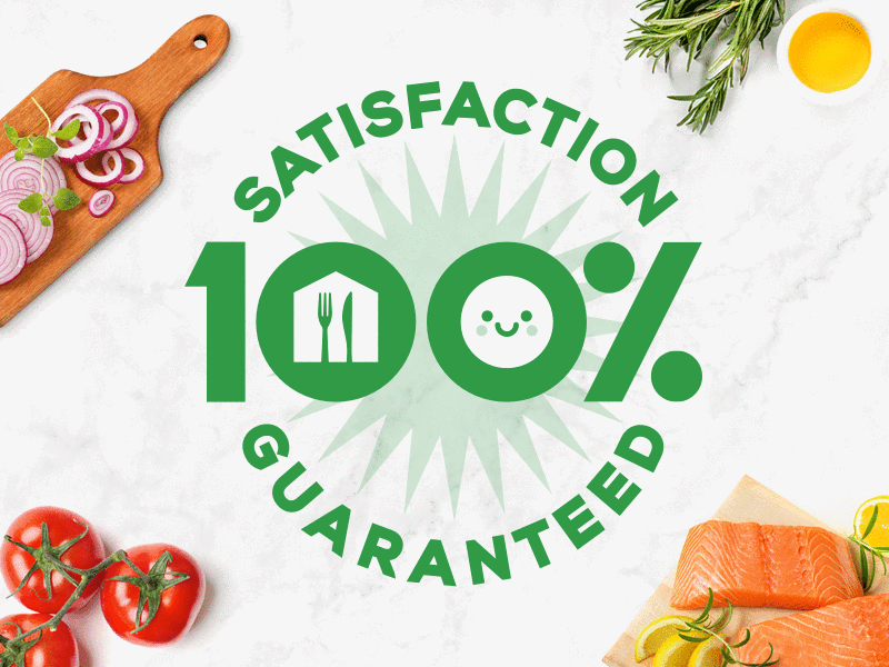 A Satisfying 'lil Animation animation badge emoji face food guarantee lockup logo smile smiley