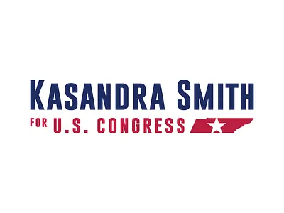 Kasandra Smith for U.S. Congress congressional campaign logo logo design tennessee us congress