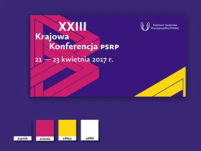 Conference color conference daily ui ux