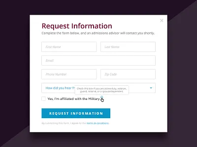 Day 87 – Tooltip 087 dailyui help hint hover box info infotip mobile tooltip uidesign user interface web