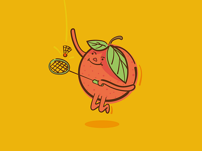 healthy food - character design 01 character comic doodle drawing food fruit illustration orange personagem sport