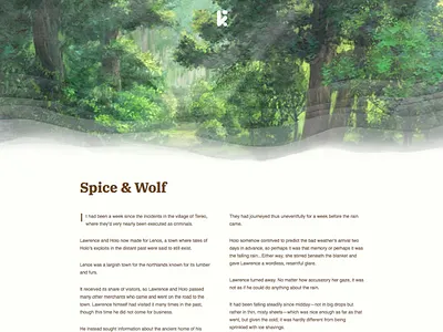 Storybook article book storybook ui watercolor web web design website