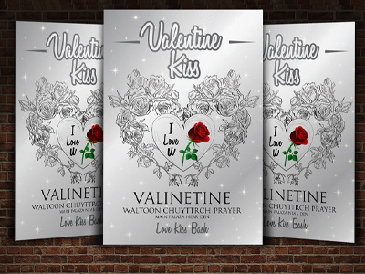 Valentine’s Day Flyer business business flyer clean company corporate business flyer valentines day flyer