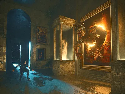 Adventure 3d c4d cinema 4d octane render