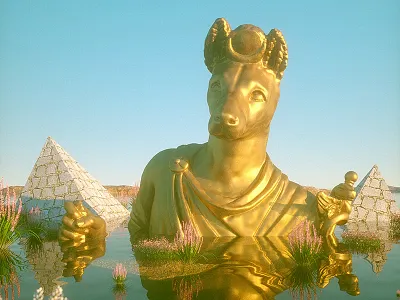 Falao 3d c4d cinema 4d egypt octane render
