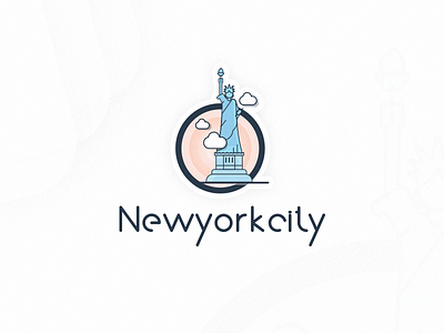 Newyork City Logo creativelogo logo design newyorkcity uiux