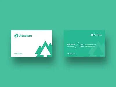Adsdean branding branding business cards logo