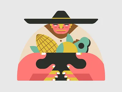 Fruites i verdures aguacate avocado campesino farmer fruits guadalajara hands mexico poncho sombrero vegetables