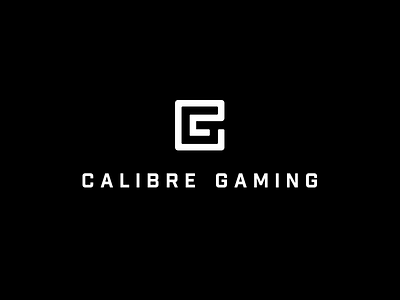 Calibre Gaming cg gaming icon letter logo mark monogram type typography